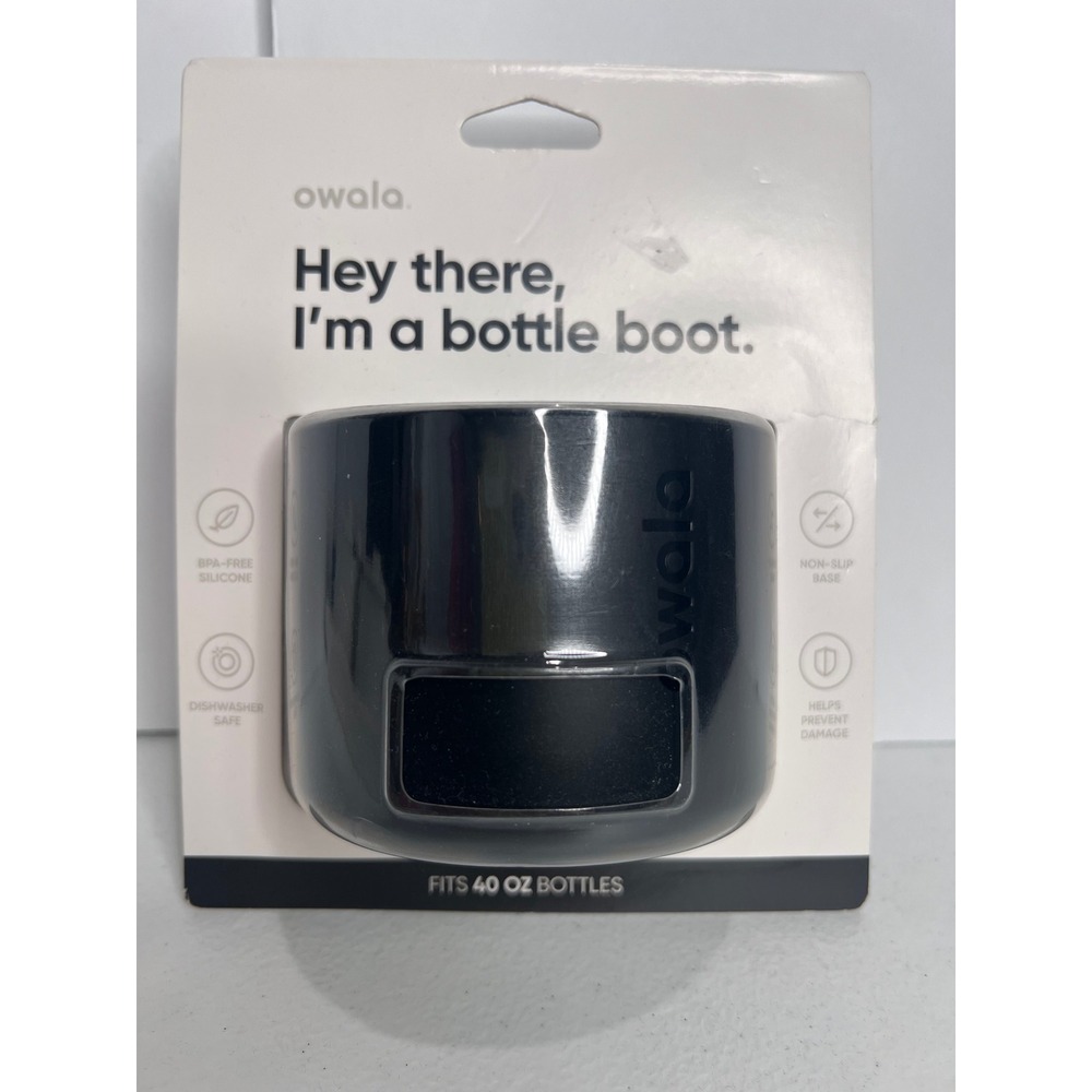 Owala‎ Silicone Boot for 40 oz. FreeSip Water Bottle, Black - Quantity 1